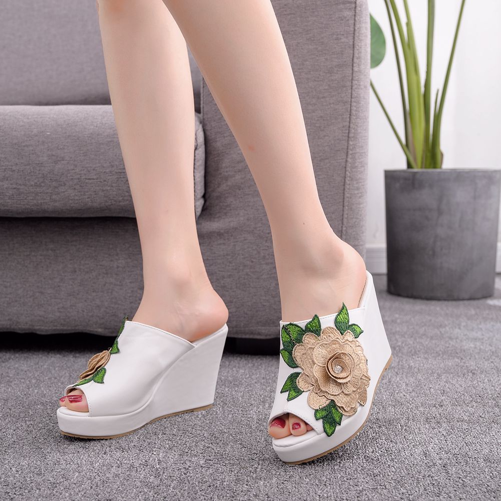 Womens Flower Open Toe Fashion - Street Fashion Clothes recensie en prijs
