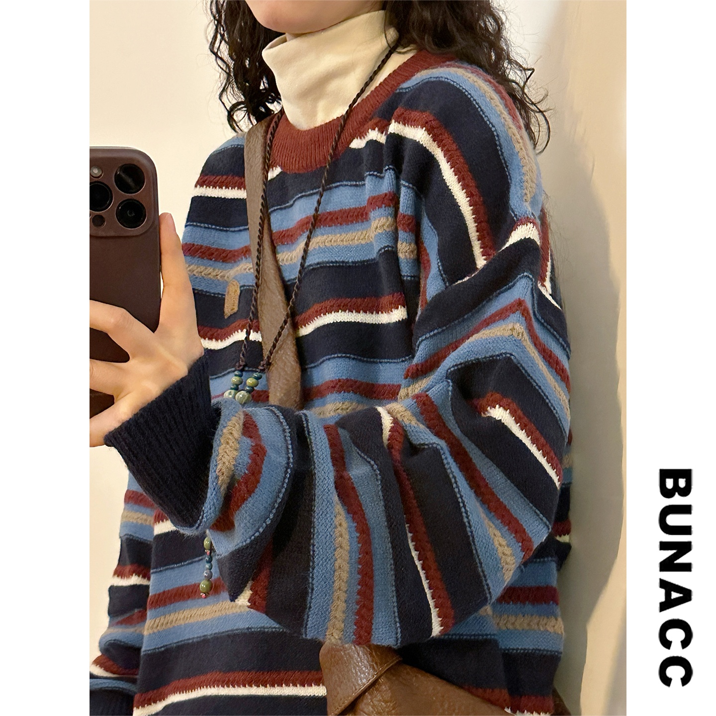 Retro Loose Color Block Stripe - Street Fashion Online recensie en prijs