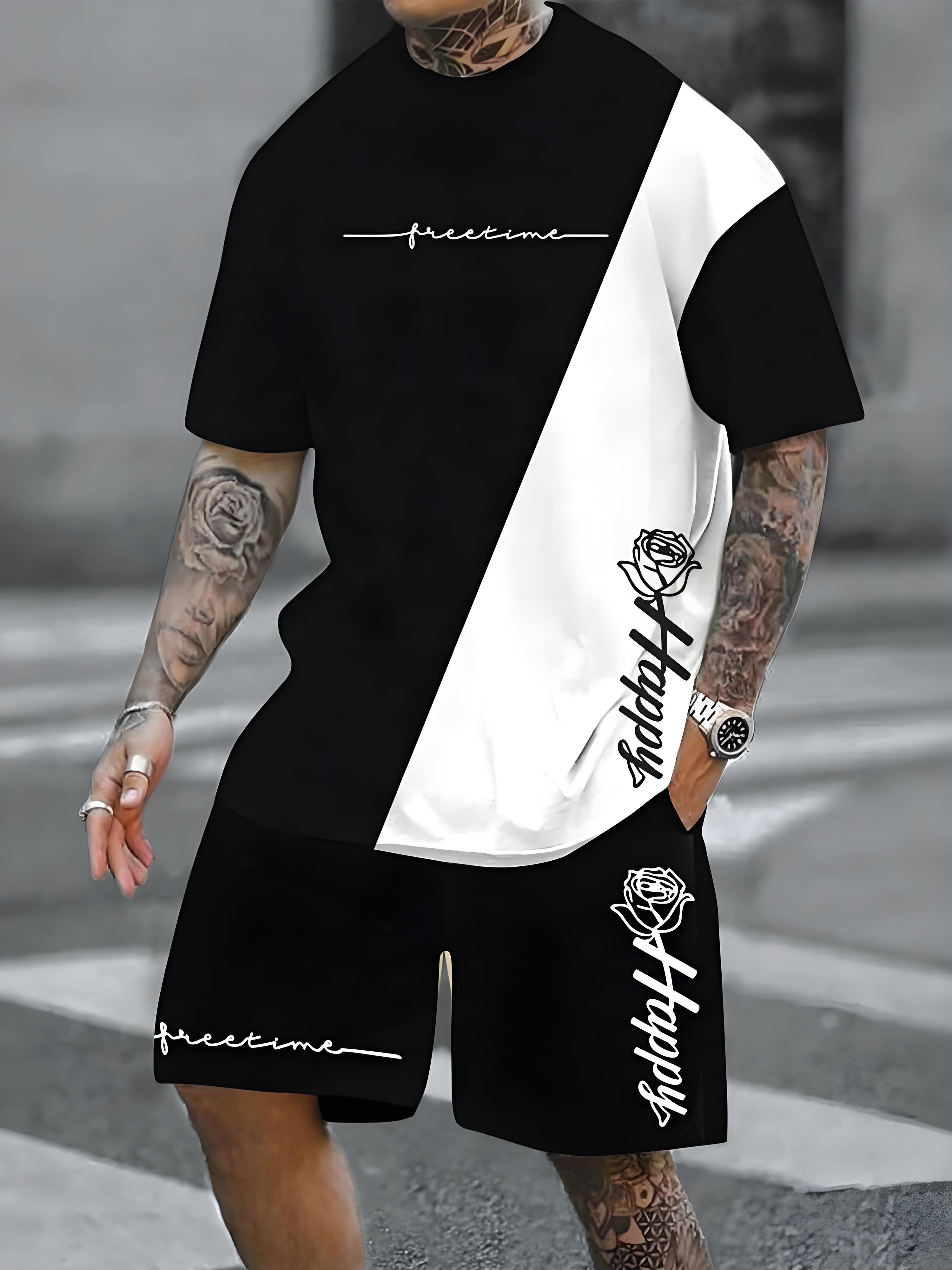 New Plus Size Men's T-shirt An - Street Fashion Clothes recensie en prijs