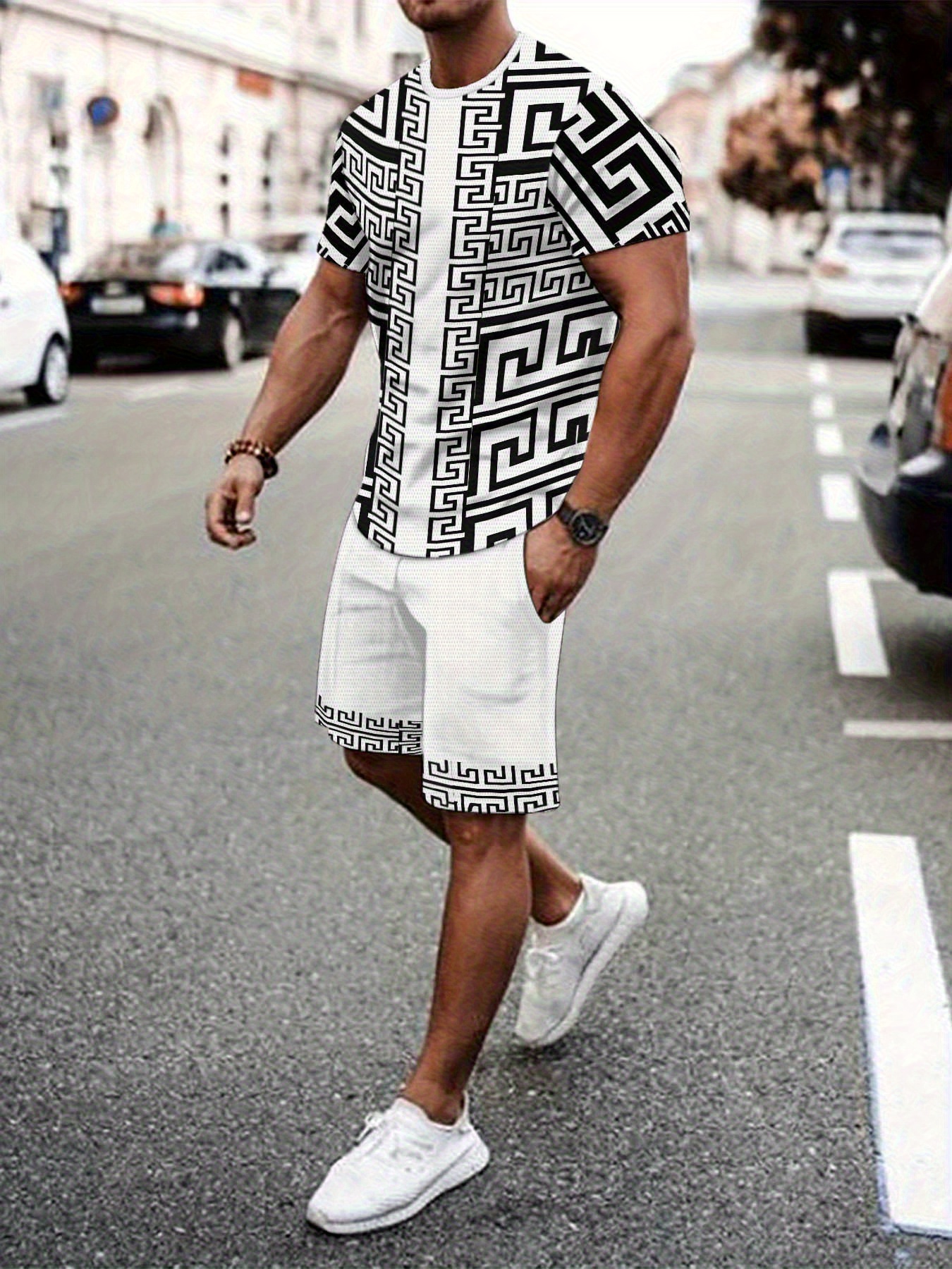 New Plus Size Men's T-shirt An - Street Fashion Clothes recensie en prijs