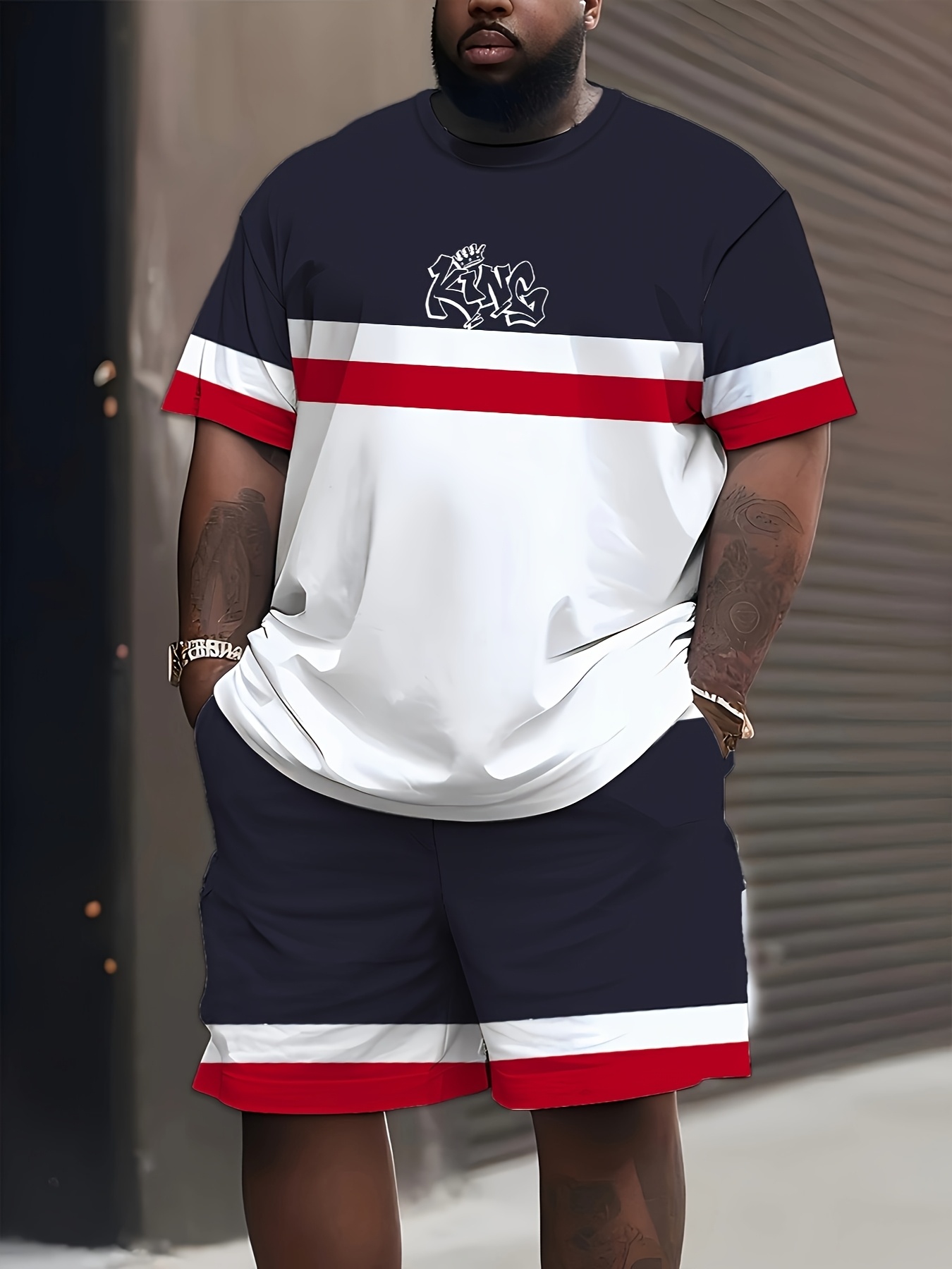New Plus Size Men's T-shirt An - Street Fashion Clothes recensie en prijs