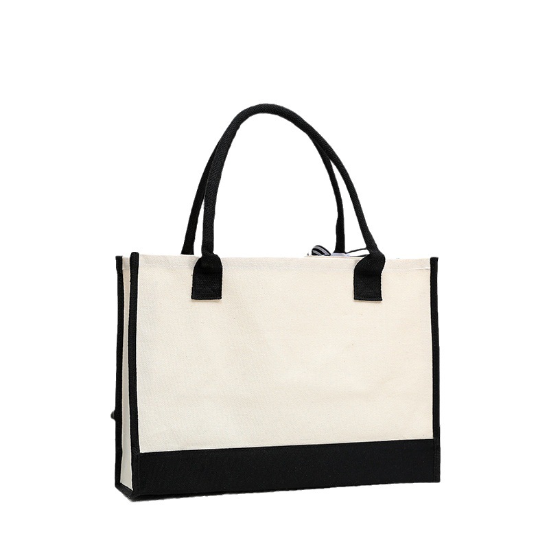 Leather letter print tote bag, - Tote Bag Canvas Print recensie en prijs