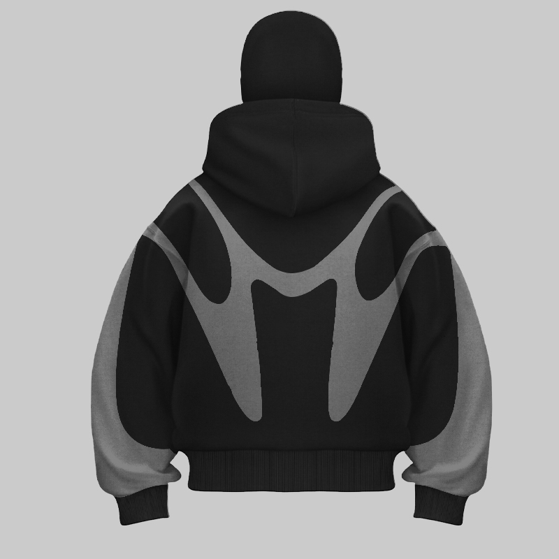 Retro Printed Devil Pattern Do - Street Fashion Zip Up Hoodie recensie en prijs