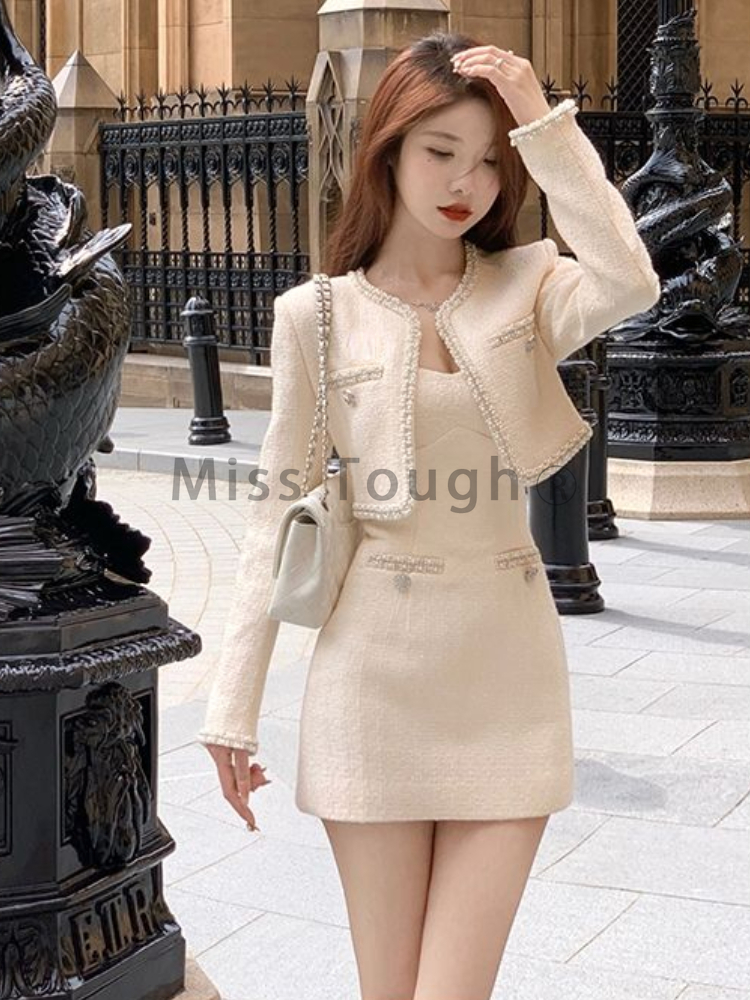 Frence Elegant Two Piece Set W - Street Fashion Korean recensie en prijs