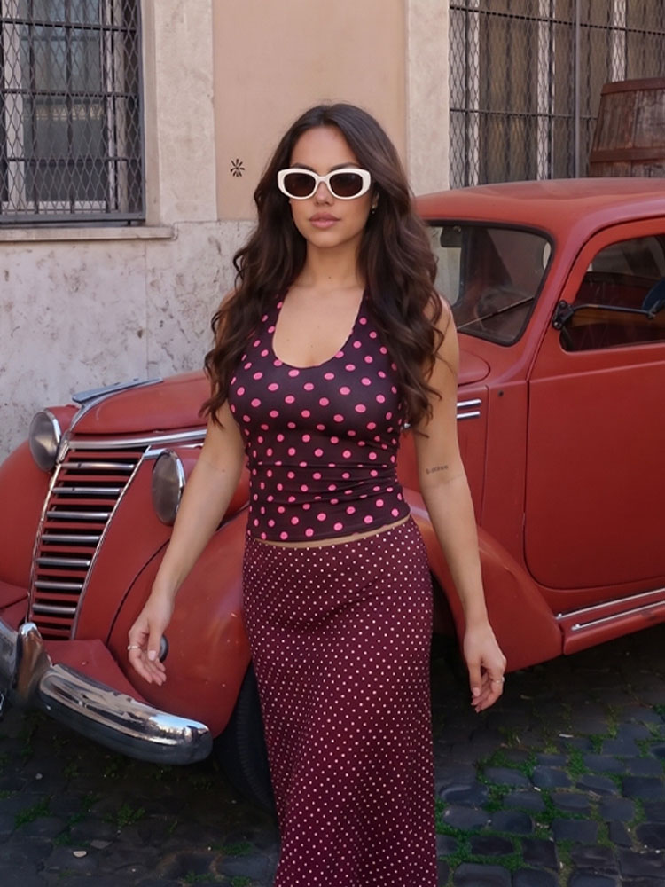 HH Fashion Retro Women Polka D - Street Fashion Vest recensie en prijs