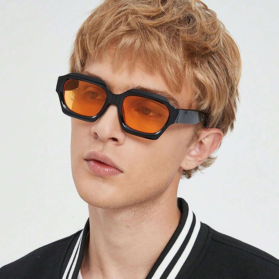 Simple Rough Frame Sunglasses  - Street Fashion Photographers recensie en prijs
