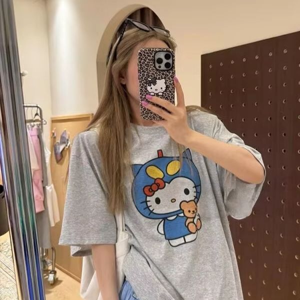 Short Sleeved Hello Kitty Prin - Street For Fashion recensie en prijs