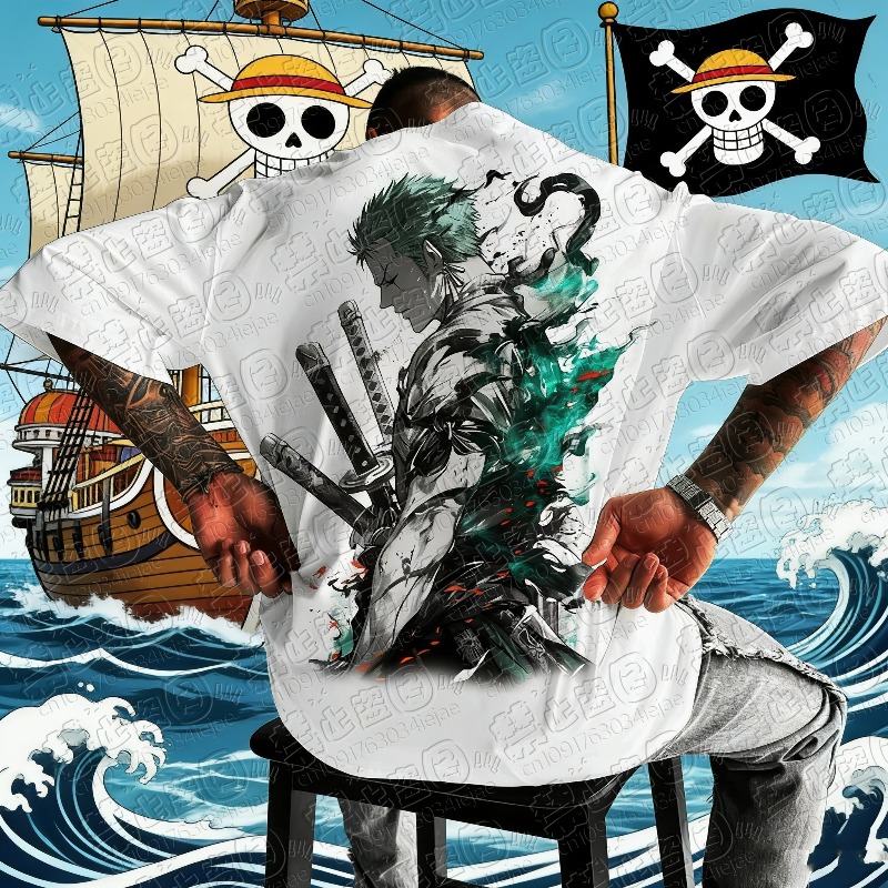 2026 One Piece Zoro Anime Men' - Street Fashion Magazine recensie en prijs