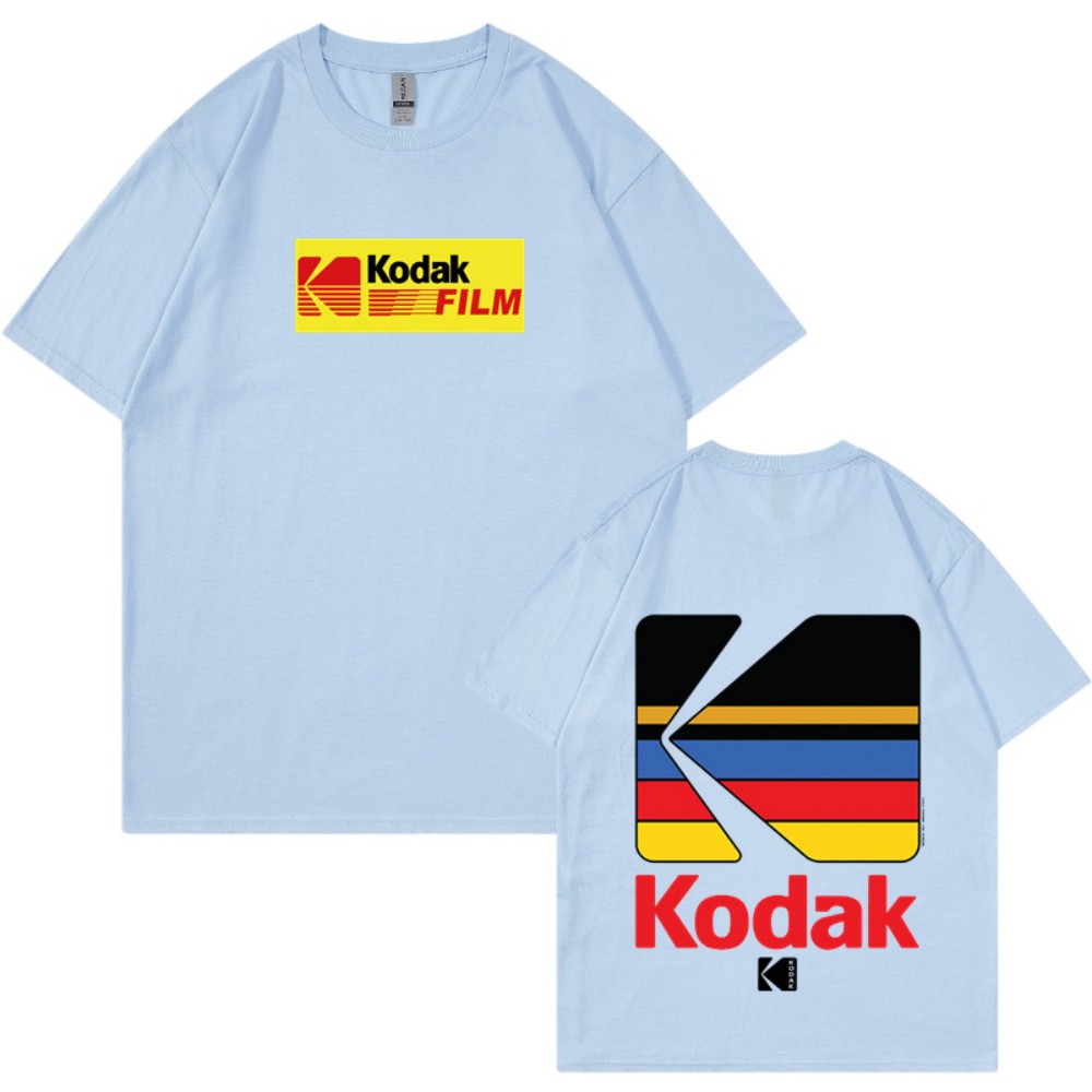 Kodak T-shirt, Korean style, r - Street Fashion Photographers recensie en prijs