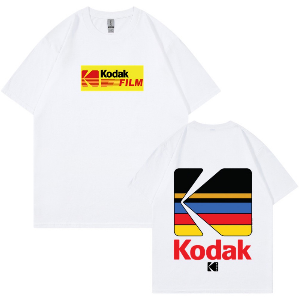 Kodak T-shirt, Korean style, r - Street Fashion Photographers recensie en prijs