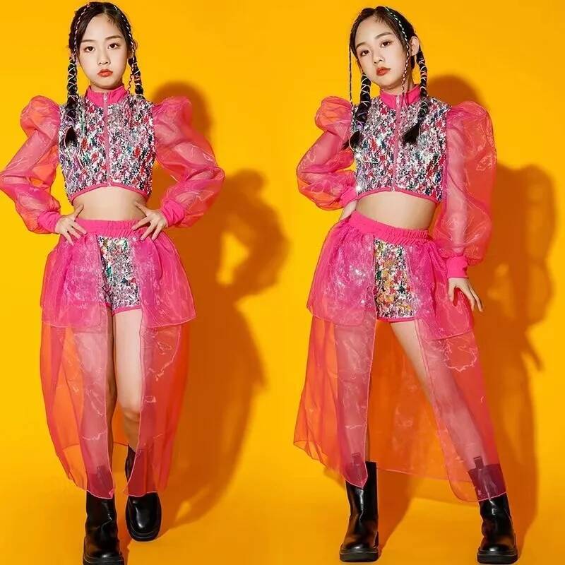 Jazz Costume Sequins Dance Wom - Street Fashion Online recensie en prijs
