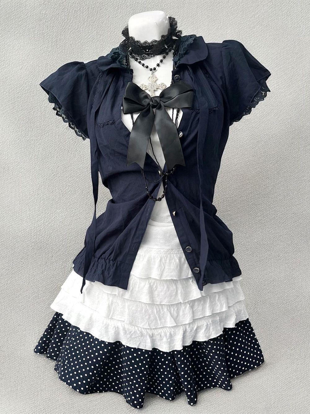 Japanese Sweet Vintage 2 Piece - Street Fashion Japan recensie en prijs
