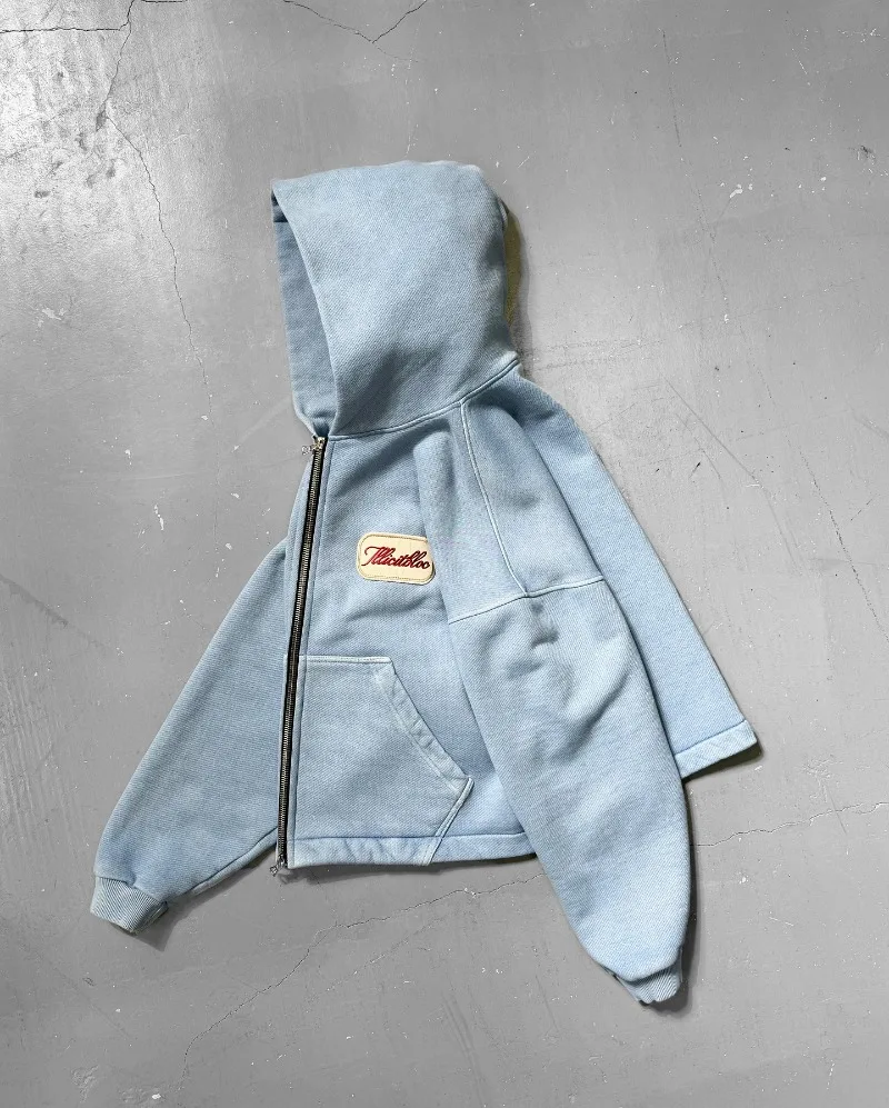 Y2K Fashion New Letter Embroid - Street Fashion Zip Up Hoodie recensie en prijs