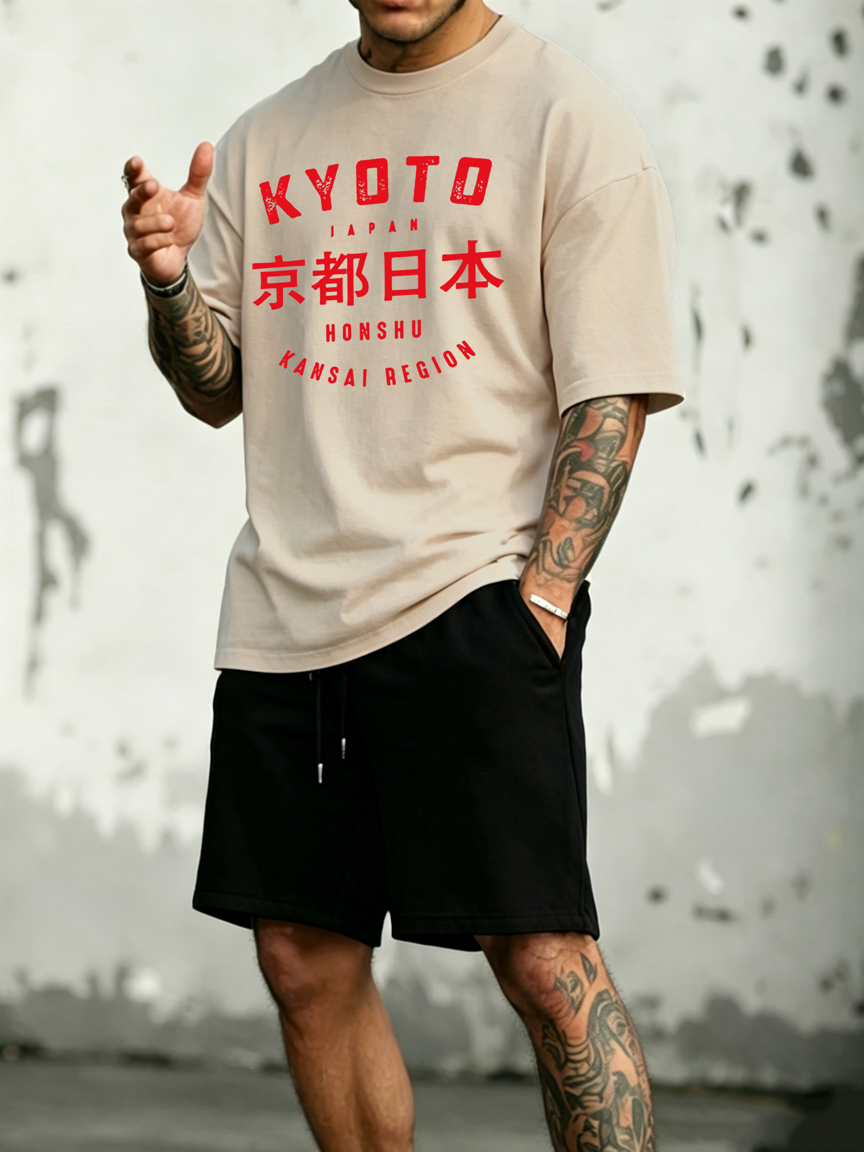 Kyoto Japan Honshu Print Cotto - Street Fashion Kyoto recensie en prijs