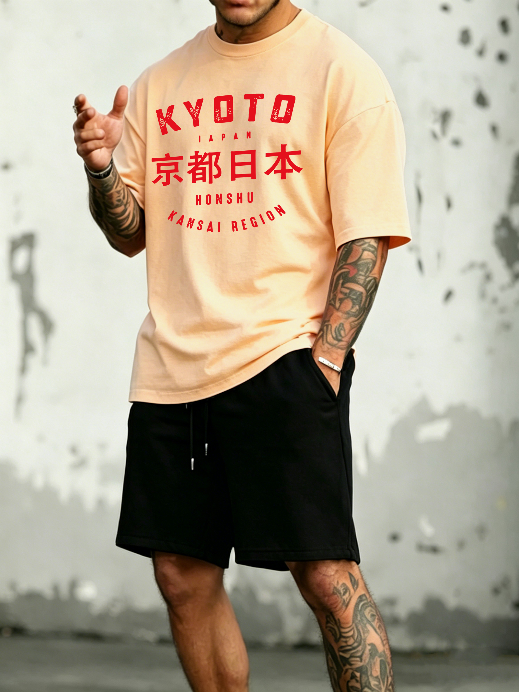 Kyoto Japan Honshu Print Cotto - Street Fashion Kyoto recensie en prijs