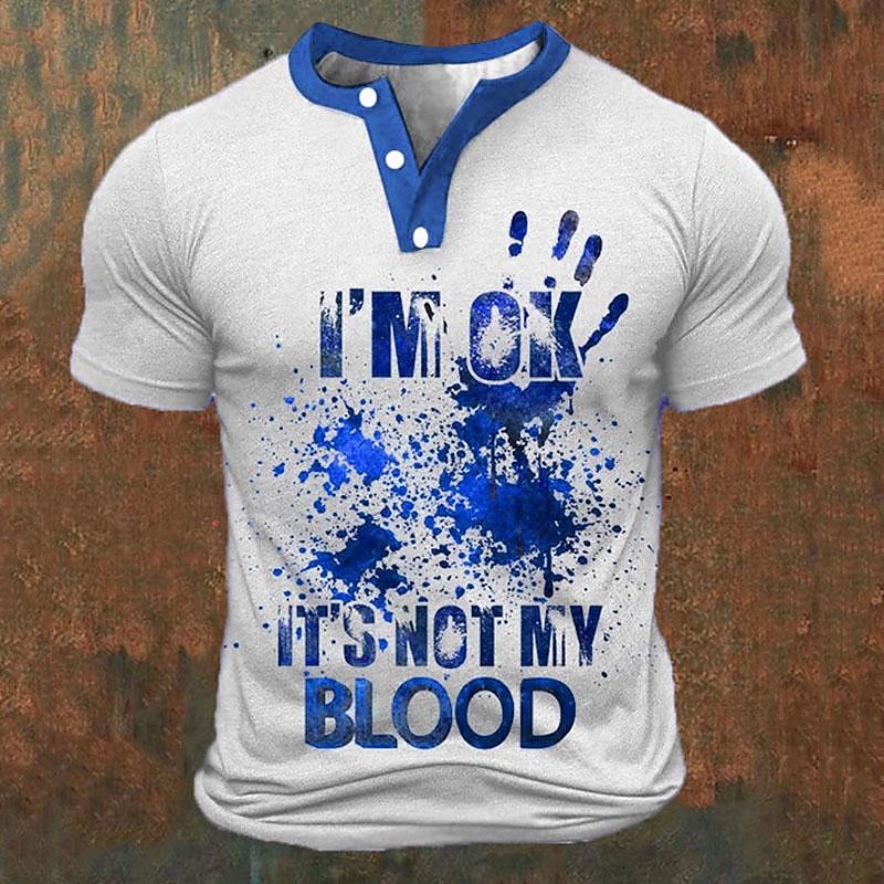 Funny 3D Letter Print Men's He - Street Fashion Clothing recensie en prijs