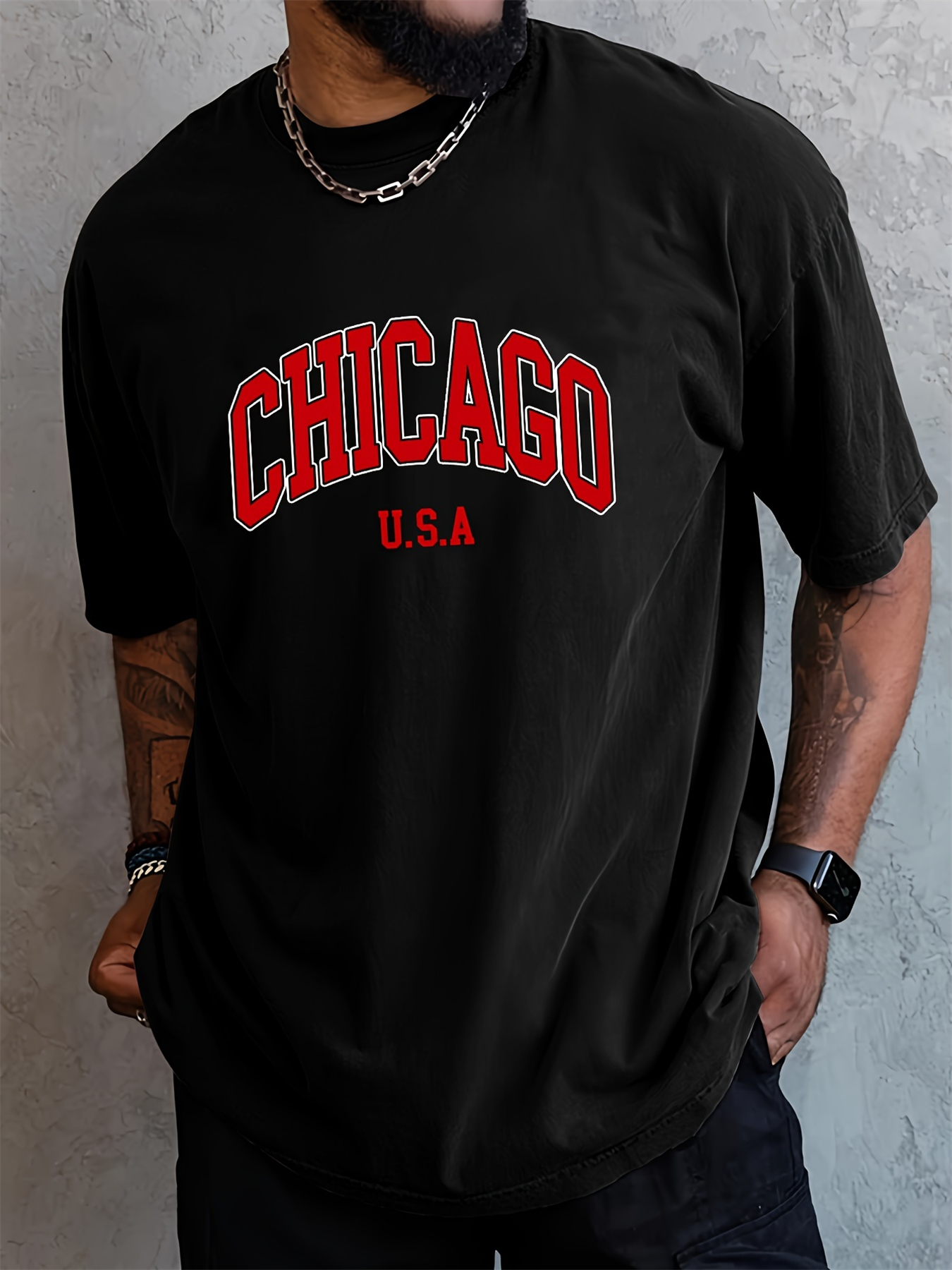 Men's summer 100 cotton fashio - Street Fashion Chicago recensie en prijs
