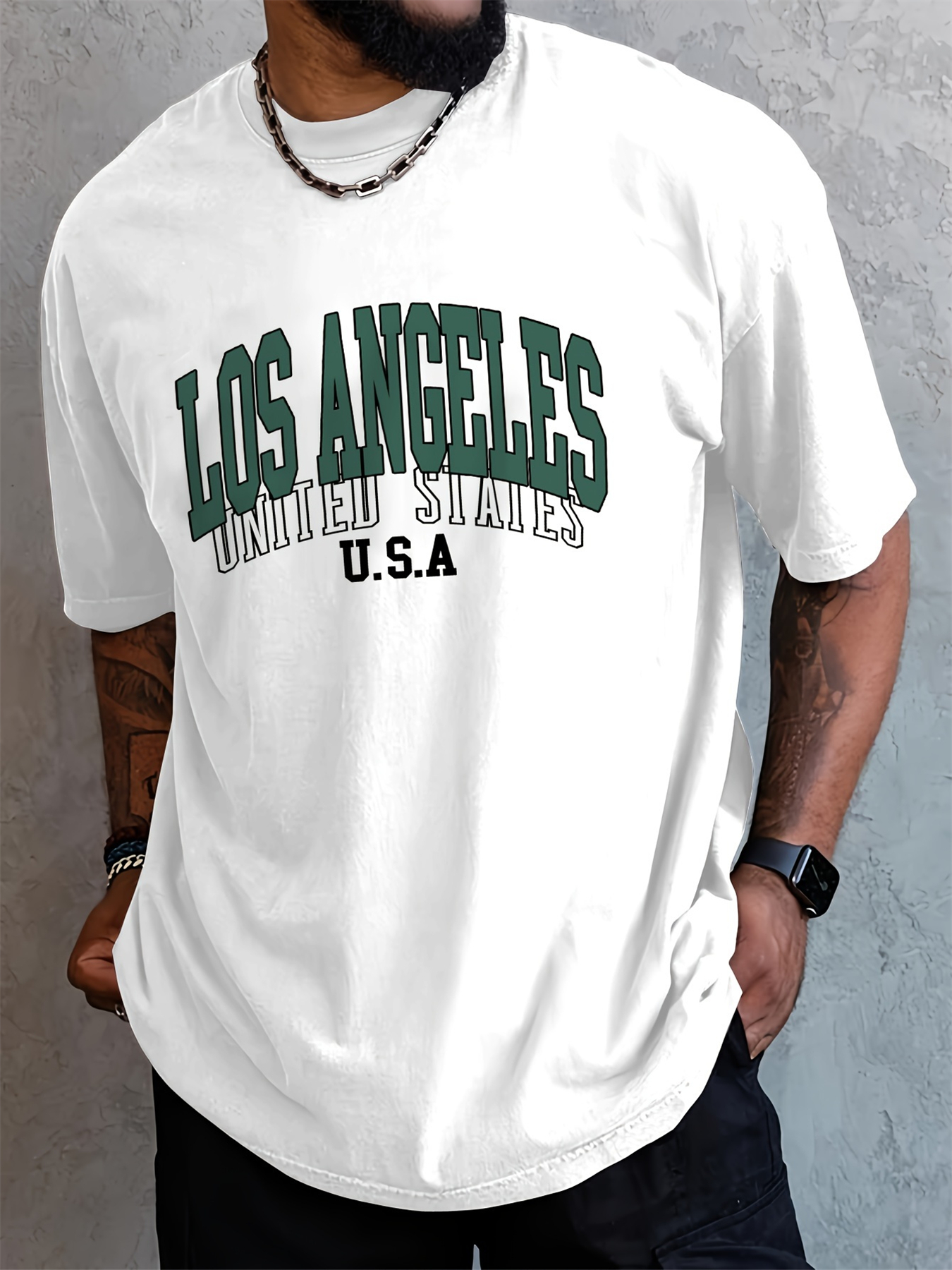 Men's summer 100 cotton fashio - Street Fashion Chicago recensie en prijs