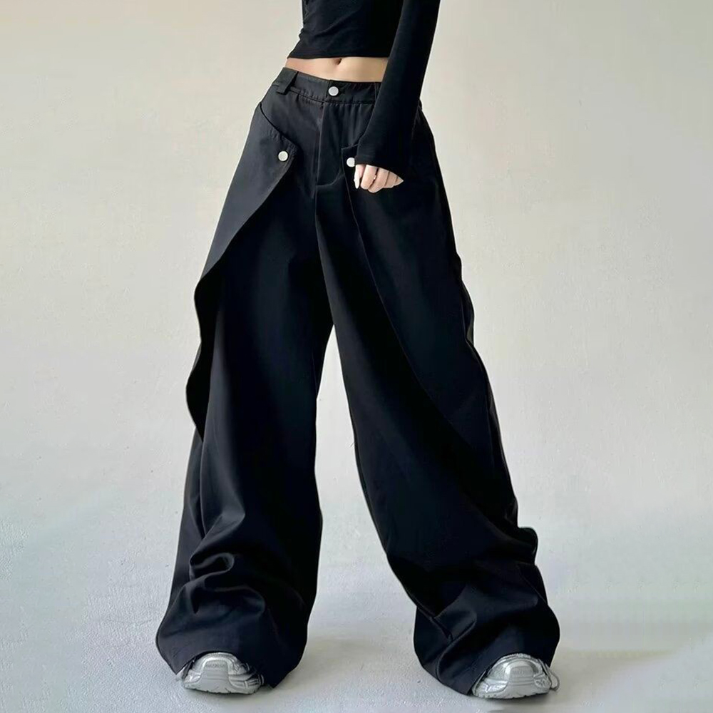 Mens Trousers Stitching Double - Street Fashion Men 2025 recensie en prijs