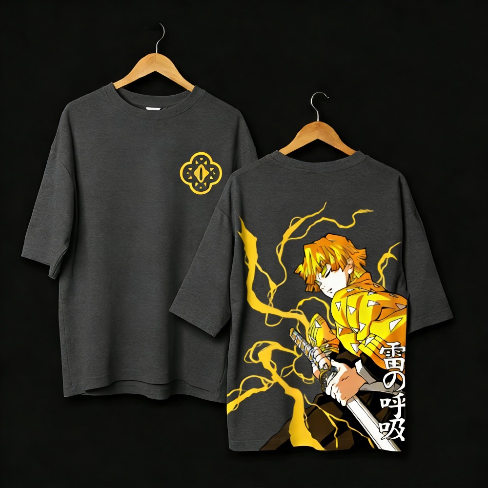Plus Size Demon Slayer Anime P - Street Fashion Japan recensie en prijs