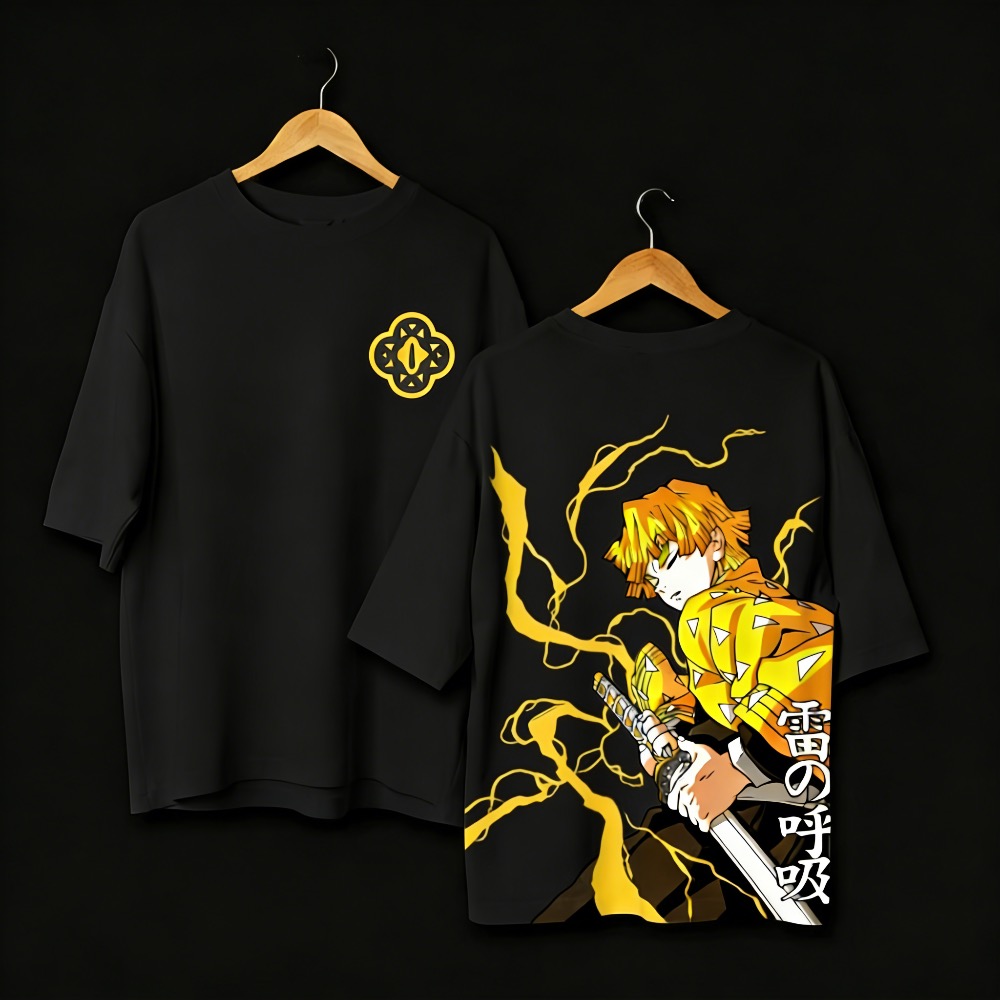 Plus Size Demon Slayer Anime P - Street Fashion Japan recensie en prijs