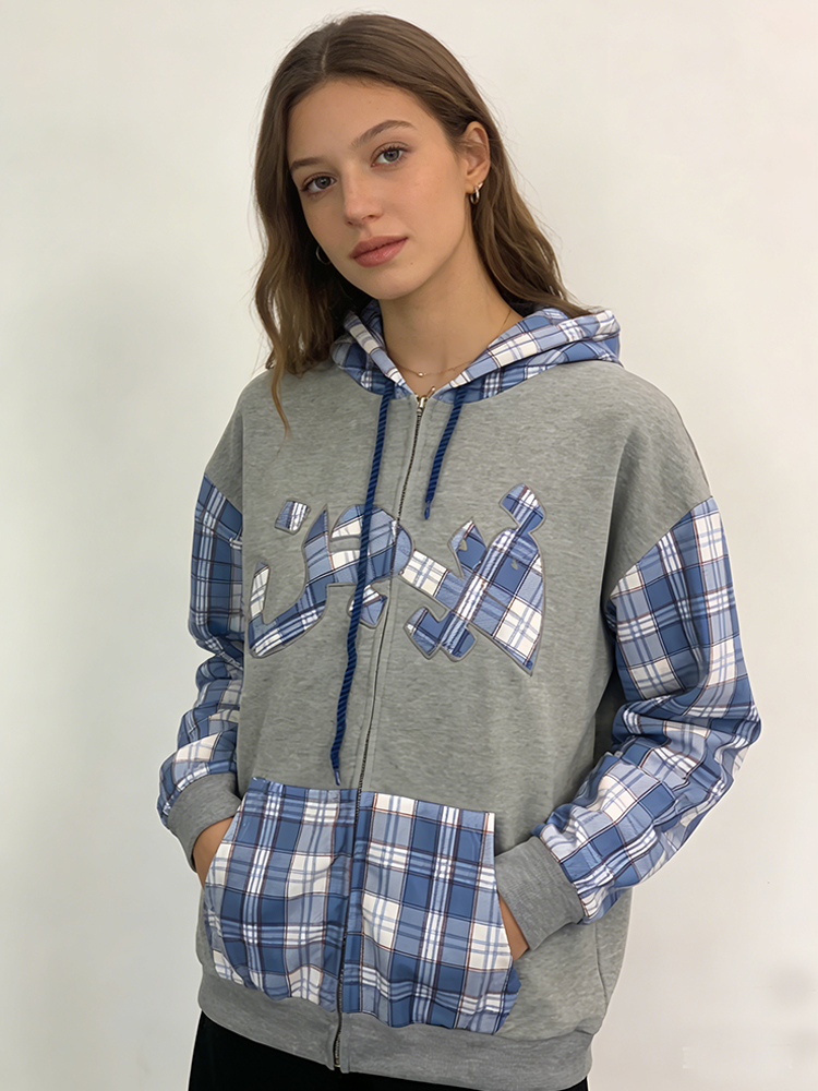 Winter 2025 New Splicing Fashi - Street Fashion Zip Up Hoodie recensie en prijs