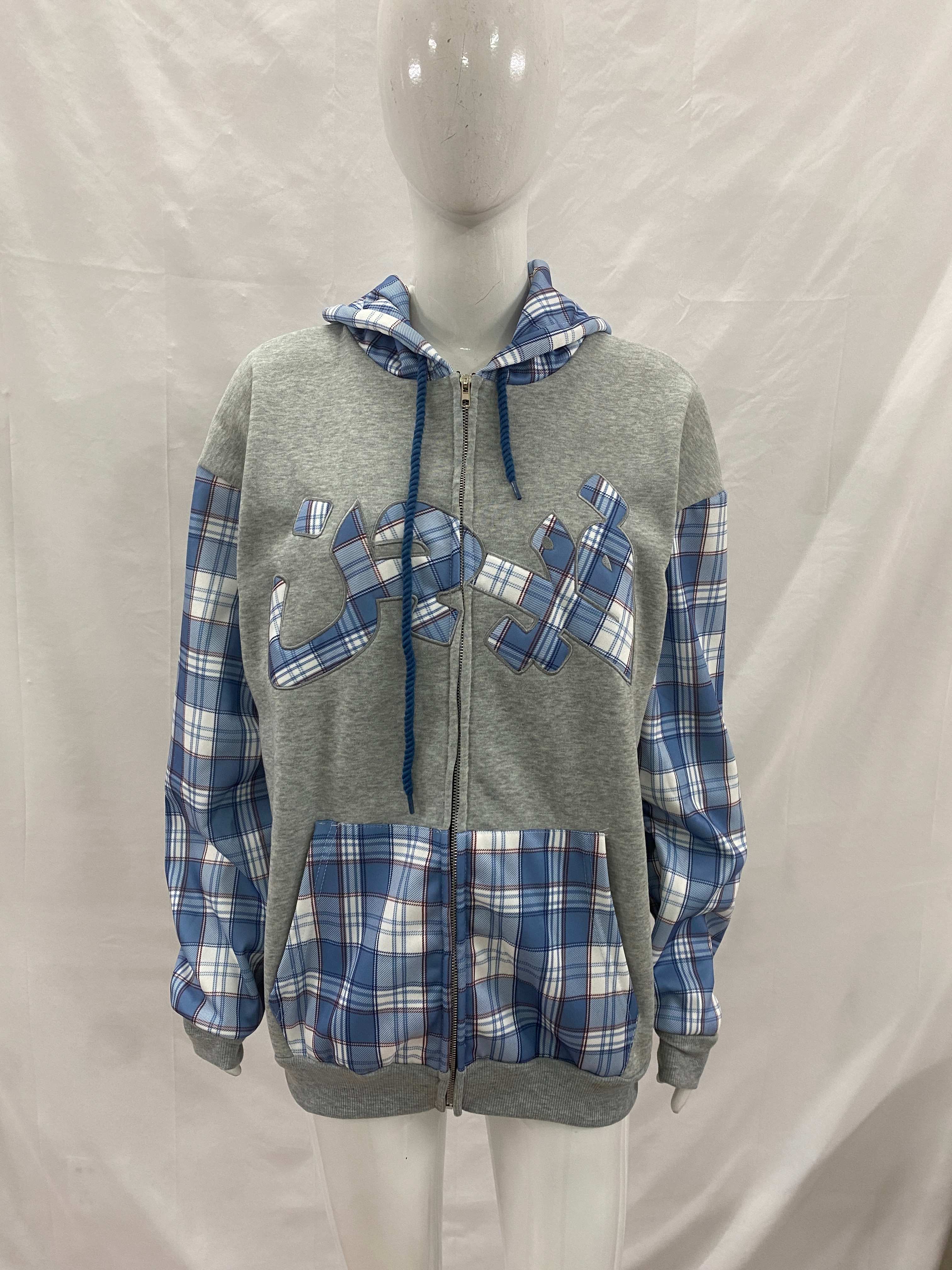 Winter 2025 New Splicing Fashi - Street Fashion Zip Up Hoodie recensie en prijs