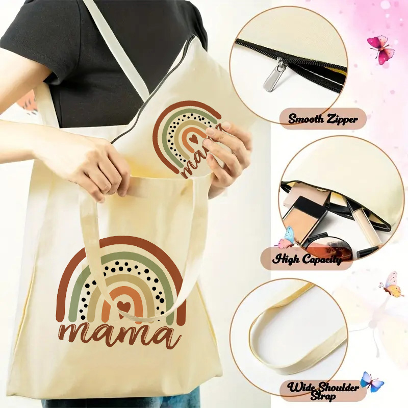 Mama Printed Shoulder Bag, Reu - Tote Bag Canvas Print recensie en prijs