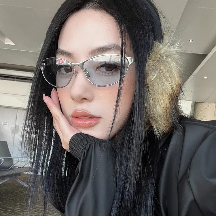 New street shot metal cat eye  - Street Fashion American recensie en prijs