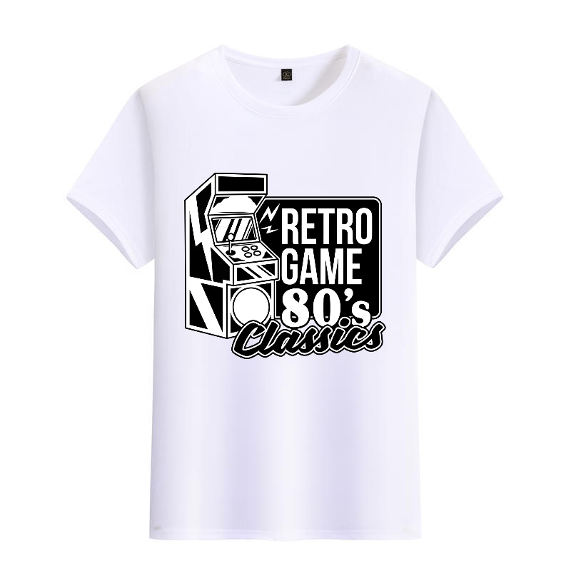 Men's Black Round-Neck Short-S - Street Fashion Game recensie en prijs