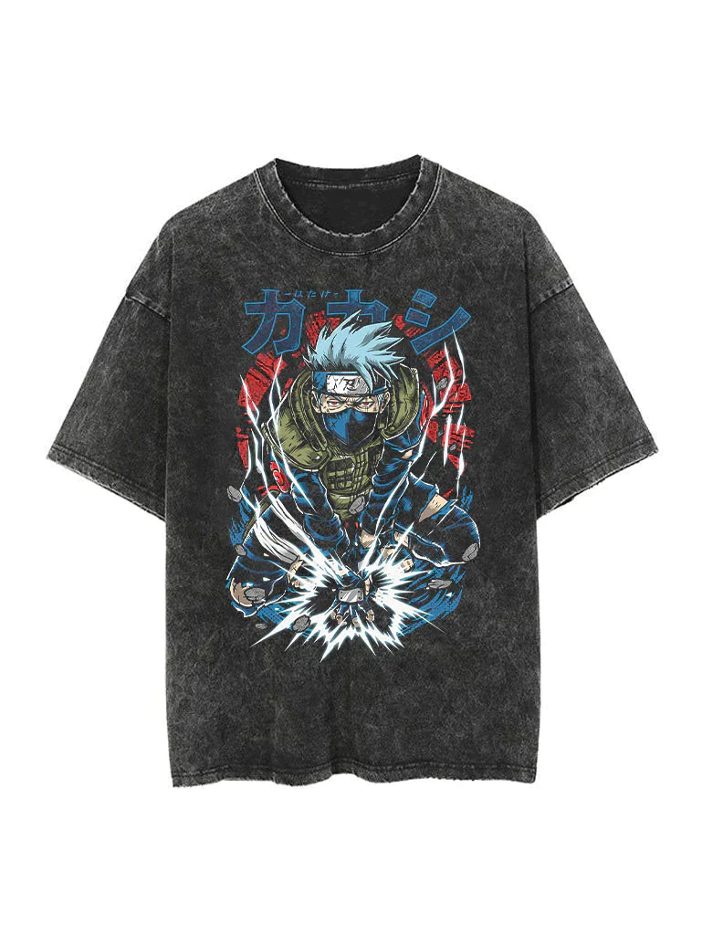 Naruto Retro Oversized Cotton  - Street Fashion Japan recensie en prijs